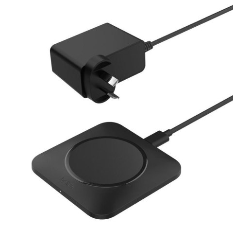 Podkładka ładująca bezprzewodowa BoostCharge Qi 15W czarna Podkładka ładująca bezprzewodowa BoostCharge Qi 15W czarna
