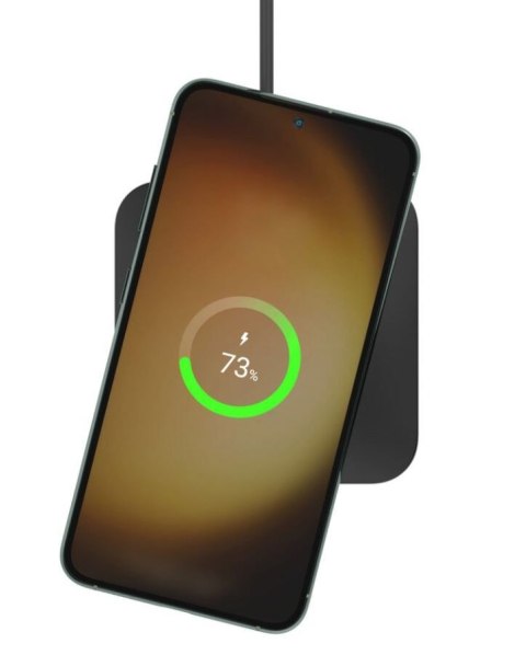 Podkładka ładująca bezprzewodowa BoostCharge Qi 15W czarna Podkładka ładująca bezprzewodowa BoostCharge Qi 15W czarna
