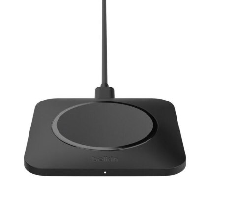 Podkładka ładująca bezprzewodowa BoostCharge Qi 15W czarna Podkładka ładująca bezprzewodowa BoostCharge Qi 15W czarna