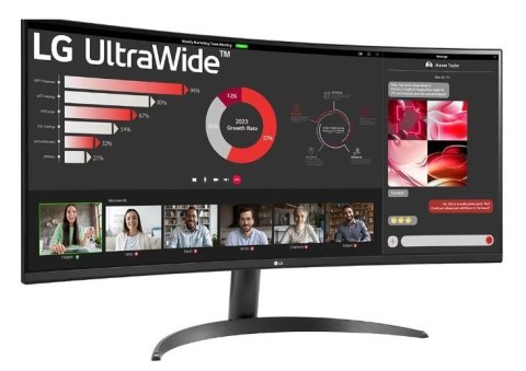 Monitor 34WR50QC-B Ultawide 34 cale WQHD 21:9 FreeSync