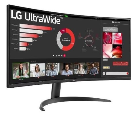 Monitor 34WR50QC-B Ultawide 34 cale WQHD 21:9 FreeSync