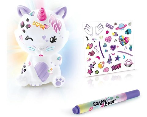 Zestaw Świecące Dekorożce - Zwierzaczki DIY, Kotek