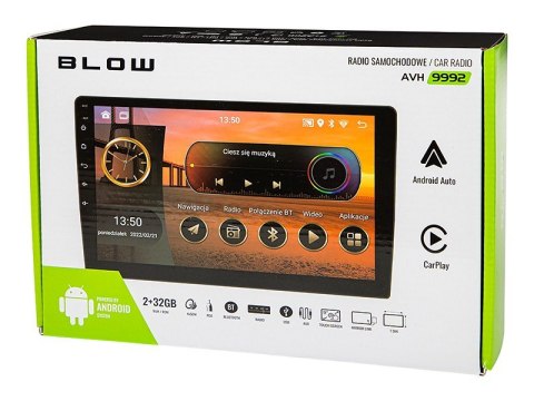 Radio smochodowe AVH-9992 2DIN 9 cali Android/WiFi/GPS/CARPLAY Radio smochodowe AVH-9992 2DIN 9 cali Android/WiFi/GPS/CARPLAY