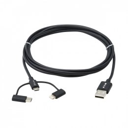 USB-A/Lightning USB Micro-B i USB-C 1.8m
