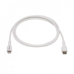 USB-C / Lightning M/M MFi Certified Bialy 1m