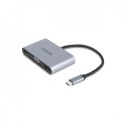 Stacja dokująca USB-C 5 w 1 4K HDMI/DP PD 100W