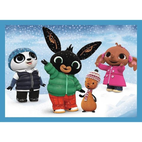 Puzzle 4w1 Wesoły Bing