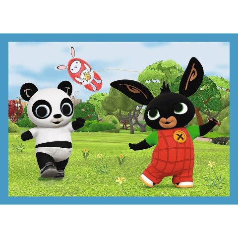 Puzzle 4w1 Wesoły Bing