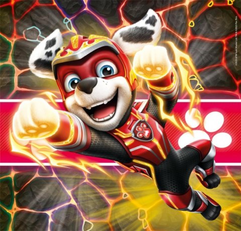 Puzzle 3x48 elementów Super Kolor Psi Patrol The Mighty Movie