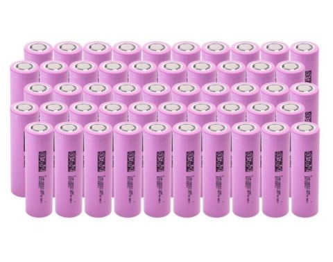 50x Ogniwo Akumulator 18650 Li-Ion INR1865026E 3.6V 2600mAh 50x Ogniwo Akumulator 18650 Li-Ion INR1865026E 3.6V 2600mAh