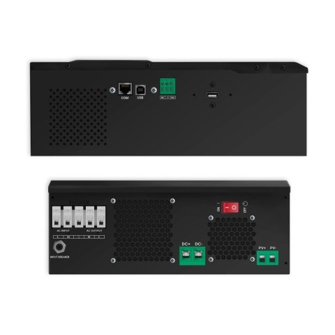 Inwerter solarny falownik Off Grid z ładowarką solarną MPPT 24VDC 230VAC 3000VA/3000W Czysta sinusoida Inwerter solarny falownik Off Grid z ładowarką solarną MPPT 24VDC 230VAC 3000VA/3000W Czysta sinusoida