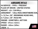 Klocki Abrams M1A2