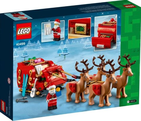 Klocki 40499 Sanie Świętego Mikołaja Klocki 40499 Sanie Świętego Mikołaja