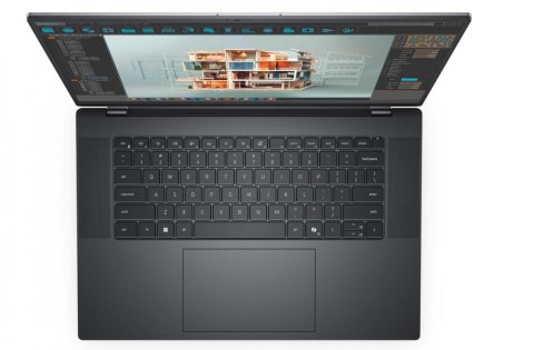 Mobilna stacja robocza Precision 5690 W11P Ultra 7 165H/16GB/1TB SSD G4/16.0 FHD+/Nvidia RTX 1000/IR Cam/Mic/WLAN + BT/Backlit K Mobilna stacja robocza Precision 5690 W11P Ultra 7 165H/16GB/1TB SSD G4/16.0 FHD+/Nvidia RTX 1000/IR Cam/Mic/WLAN + BT/Backlit K