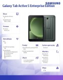 Tablet Galaxy Tab Active 5 8 cali Wifi 6/128GB Enterprise Edition zielony