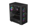 Obudowa Genesis Diaxid 605 ARGB MIDI TOWER USB-C Czarna
