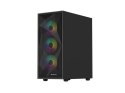 Obudowa Genesis Diaxid 605 ARGB MIDI TOWER USB-C Czarna