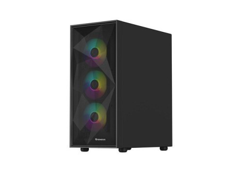 Obudowa Genesis Diaxid 605 ARGB MIDI TOWER USB-C Czarna Obudowa Genesis Diaxid 605 ARGB MIDI TOWER USB-C Czarna