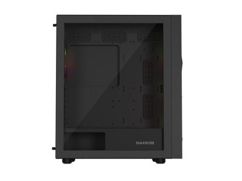 Obudowa Genesis Diaxid 605 ARGB MIDI TOWER USB-C Czarna Obudowa Genesis Diaxid 605 ARGB MIDI TOWER USB-C Czarna