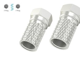 Wtyk F 6,8mm 2 szt.