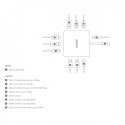 Stacja dokująca USB-C przenośna 10-w-1 HDMI PD 100W 8K