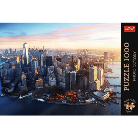 Puzzle 1000 elementów Premium Plus Manhattan Nowy Jork