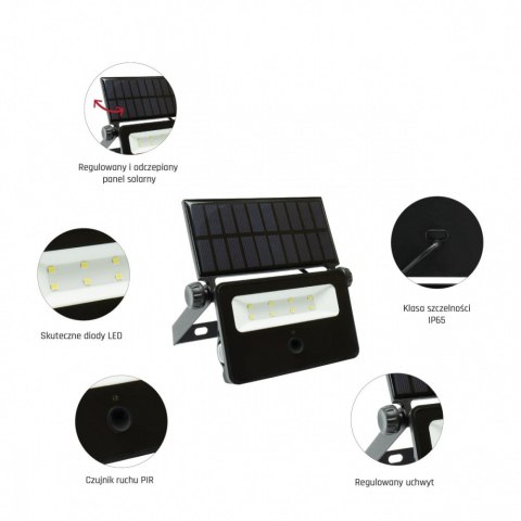 Naświetlacz solarny Noctis Solaris Mini IP65 Naświetlacz solarny Noctis Solaris Mini IP65