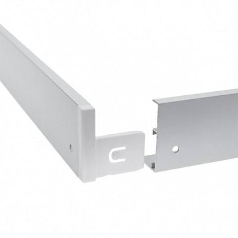 Ramka natynkowa do panel Algine 595x595 biała Ramka natynkowa do panel Algine 595x595 biała