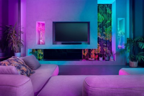 Inteligentne lampki dekoracyjne Strings USB-C (Candies) 100 LED RGB, perły, przezroczysty przewód, 6 m Inteligentne lampki dekoracyjne Strings USB-C (Candies) 100 LED RGB, perły, przezroczysty przewód, 6 m