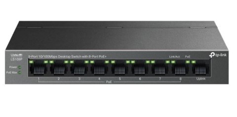 Przełącznik LS109P 9xGE PoE+