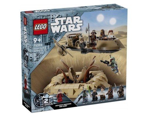 Klocki Star Wars 75396 Pustynna barka i jama sarlacca