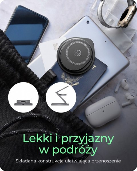 Ładowarka IB-SH101-CH bezprzewodowa do telefonu zegarka i słuchawek Ładowarka IB-SH101-CH bezprzewodowa do telefonu zegarka i słuchawek