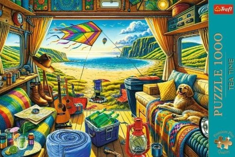 Puzzle 1000 elementów Premium Plus Quality Kamperem w podróży