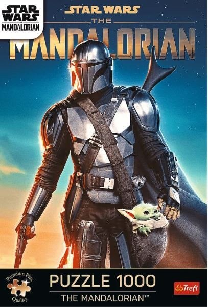 Puzzle 1000 elementów Premium Plus Quality Mandalorian