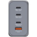 Ładowarka GNC-200 32204 GaN 200W, PD 3.0, QC 3.0, 3x USB-C, 1x USB-A, UE/UK