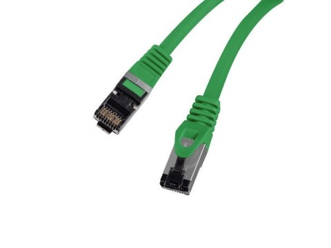 Patchcord kat.8.1 S/FTP LSZH CU 1.5m zielony fluke passed Patchcord kat.8.1 S/FTP LSZH CU 1.5m zielony fluke passed