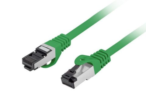 Patchcord kat.8.1 S/FTP LSZH CU 1.5m zielony fluke passed Patchcord kat.8.1 S/FTP LSZH CU 1.5m zielony fluke passed