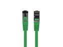 Patchcord kat.8.1 S/FTP LSZH CU 3m zielony fluke passed