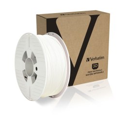 Filament 3D ABS White 1,75mm/1kg/Biały/ 55027