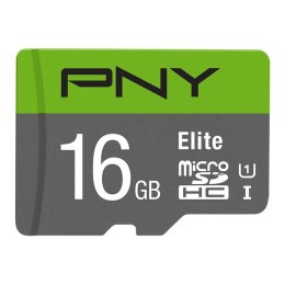 Karta pamięci microSDHC Elite 16GB P-SDU16GU185GW-GE