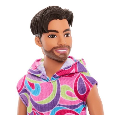 Lalka Barbie Stylowy Ken, brunet z krótką brodą