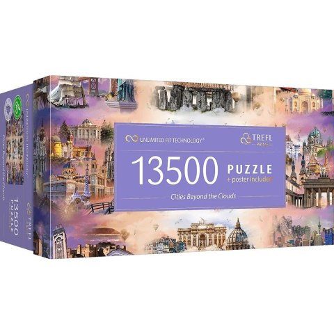 Puzzle 13500 elementów Cities Beyond the Clouds