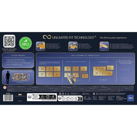 Puzzle 9000 elementów Marvel Across the Comic Universe