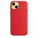 Etui silikonowe z MagSafe do iPhonea 14 - (PRODUCT)RED