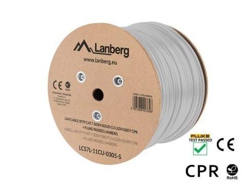 Kabel SFTP kat.7 CU305m drut LCS7L-11CU-0305-S Kabel SFTP kat.7 CU305m drut LCS7L-11CU-0305-S