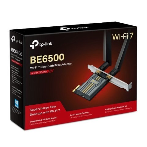 Karta sieciowa Archer TBE400E PCI-E BE6500 Karta sieciowa Archer TBE400E PCI-E BE6500