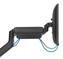Ramię do monitora biurkowego do zakrzywionych, ultraszerokokątnych ekranów DS70PLUS-450BL1