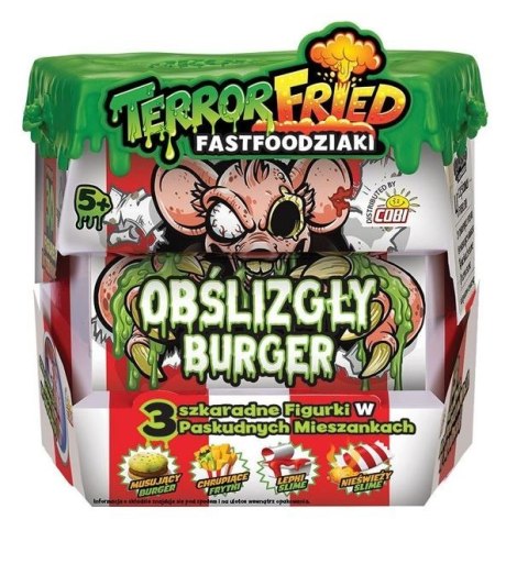 Zestaw figurek Terror Fried - Obślizgły burger