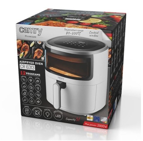 Frytownica beztłuszczowa Airfryer 5l CR 6313 Frytownica beztłuszczowa Airfryer 5l CR 6313
