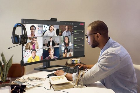 Monitor 40B1U6903CH 40 cali Curved IPS HDMIx2 DP HAS USB-C Kamera